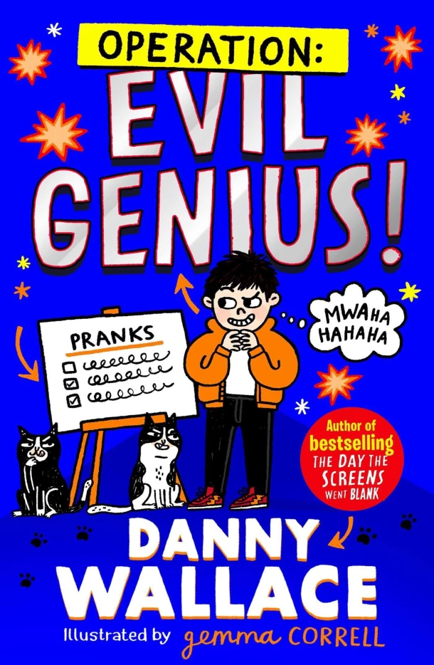Operation: Evil Genius – Danny Wallace – boek cover