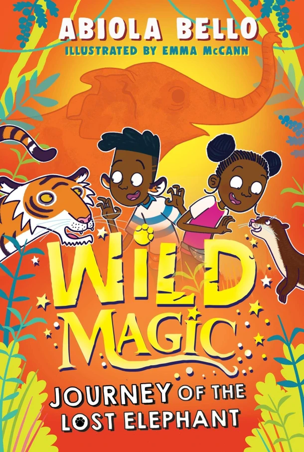 Wild Magic: Journey of the Lost Elephant – Abiola Bello – boek cover