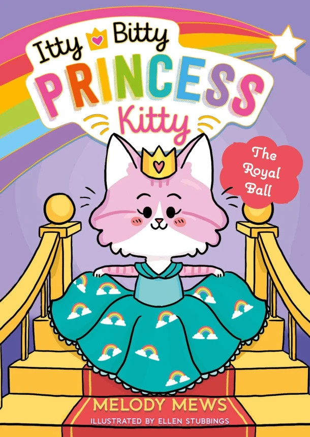 Itty Bitty Princess Kitty: The Royal Ball – Melody Mews – boek cover