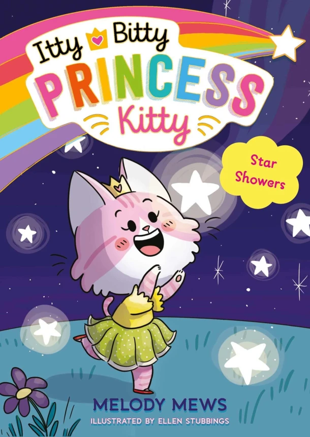 Itty Bitty Princess Kitty: Star Showers – Melody Mews – boek cover
