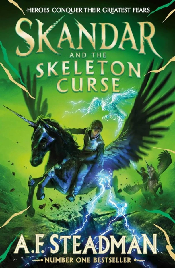 Skandar and the Skeleton Curse – A.F. Steadman – boek cover