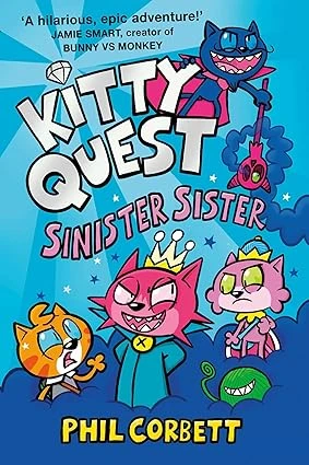 Kitty Quest: Sinister Sister – boek cover