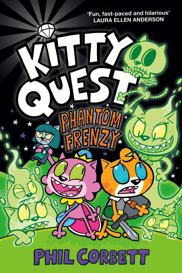 Kitty Quest: Phantom Frenzy – Phil Corbett – boek cover