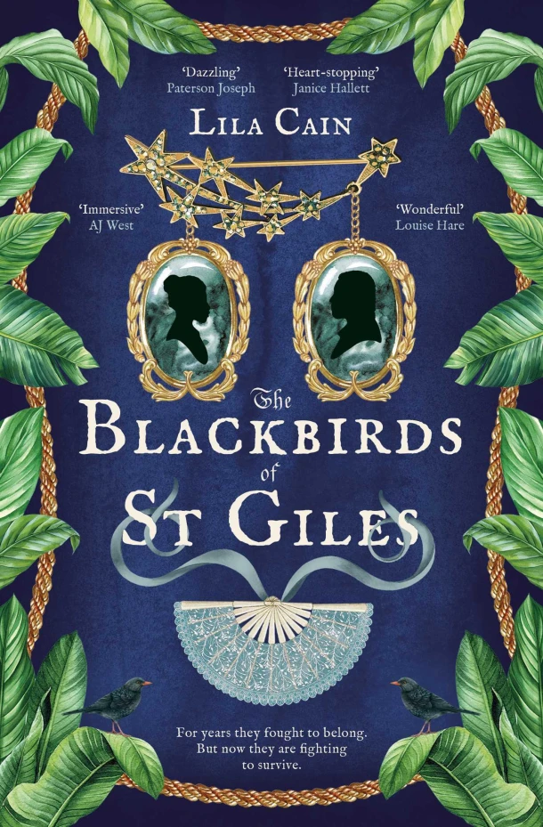 The Blackbirds of St Giles – Lila Cain – boek cover