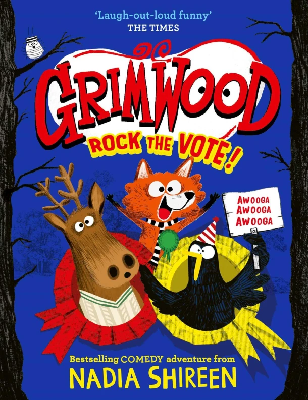 Grimwood: Rock the Vote! – Nadia Shireen – boek cover