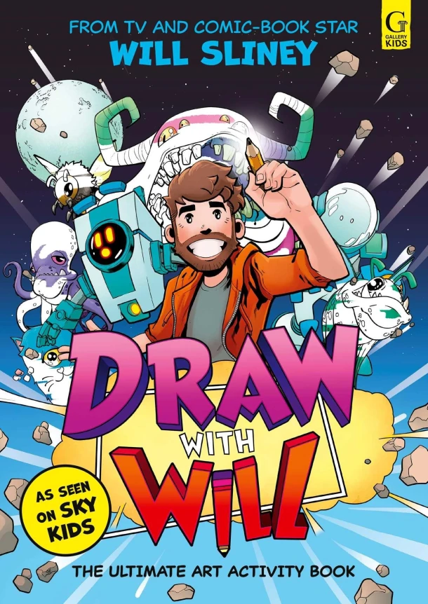 Draw With Will – Will Sliney – boek cover