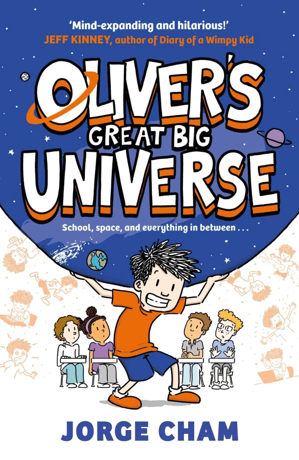 Oliver's Great Big Universe – Jorge Cham – boek cover