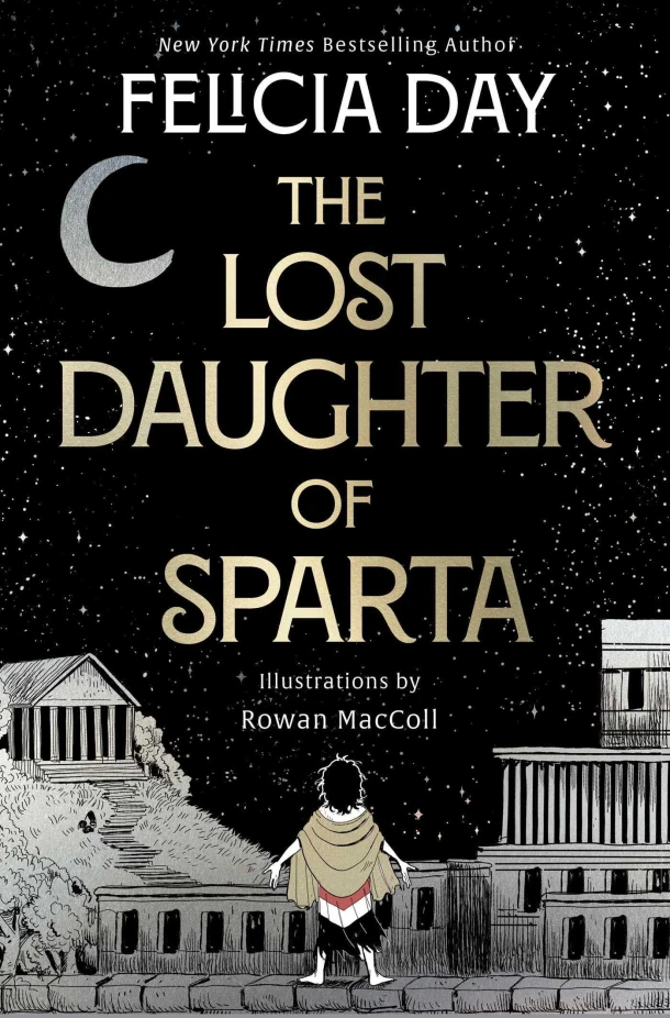 The Lost Daughter of Sparta – Felicia Day – boek cover