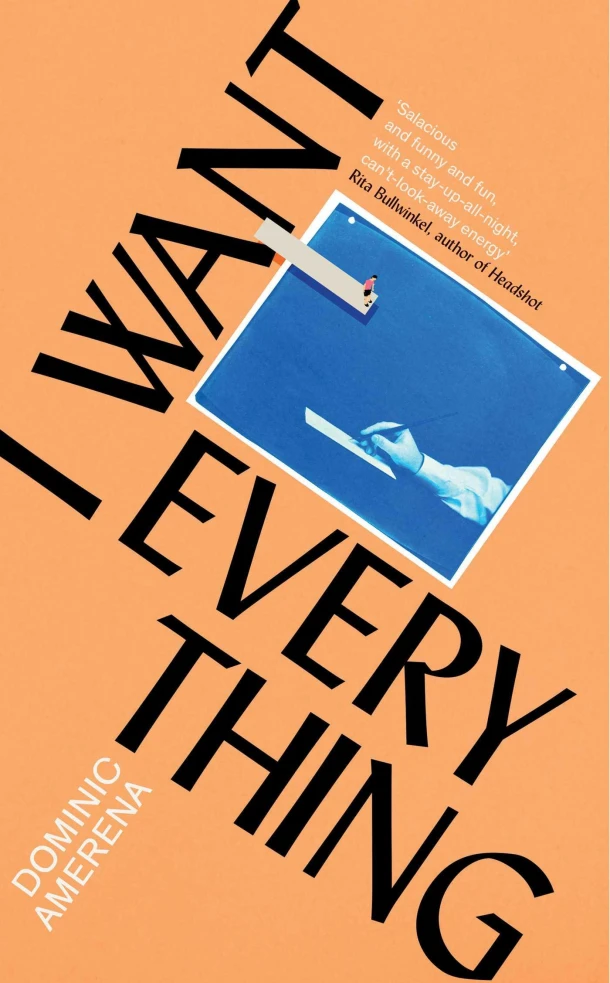 I Want Everything – Dominic Amerena – boek cover