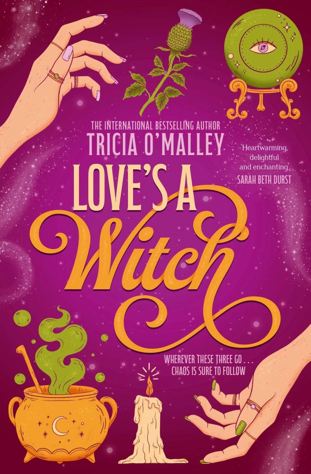 Love's a Witch – Tricia O‘Malley – boek cover