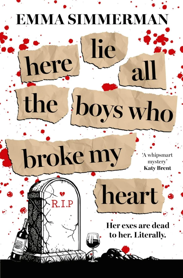 Here Lie All the Boys Who Broke My Heart – Emma Simmerman – boek cover