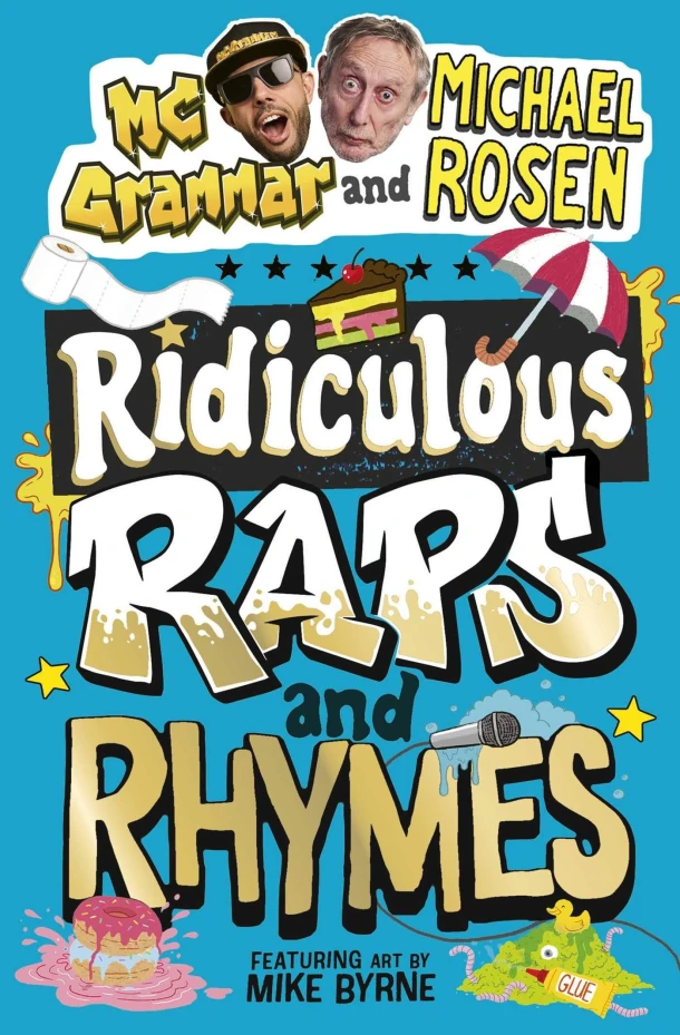 Ridiculous Raps and Rhymes – Michael Rosen – boek cover