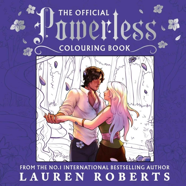 The Official Powerless Colouring Book – Lauren Roberts – boek cover