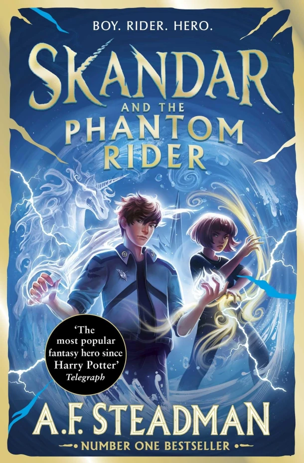 Skandar and the Phantom Rider – A.F. Steadman – boek cover