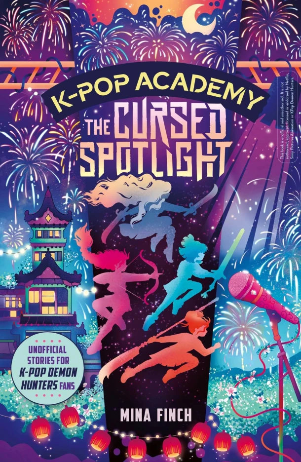 K-Pop Academy: Cursed Spotlight – Mina Finch – boek cover