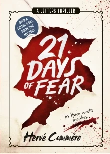 21 Days of Fear: A Letters Thriller – Herve Commere – boek cover