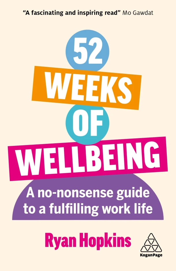 52 Weeks of Wellbeing – Ryan Hopkins – boek cover