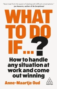 What To Do If...? – Anne-Maartje Oud – boek cover