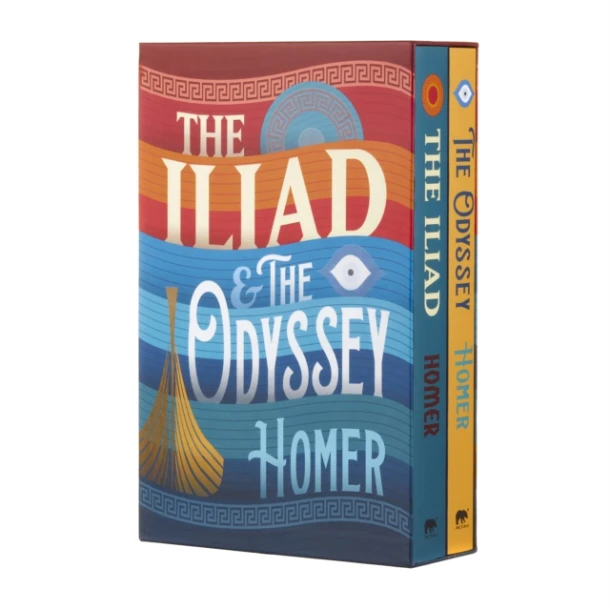 The iliad and the odyssey: 2-book paperback boxed set – boek cover