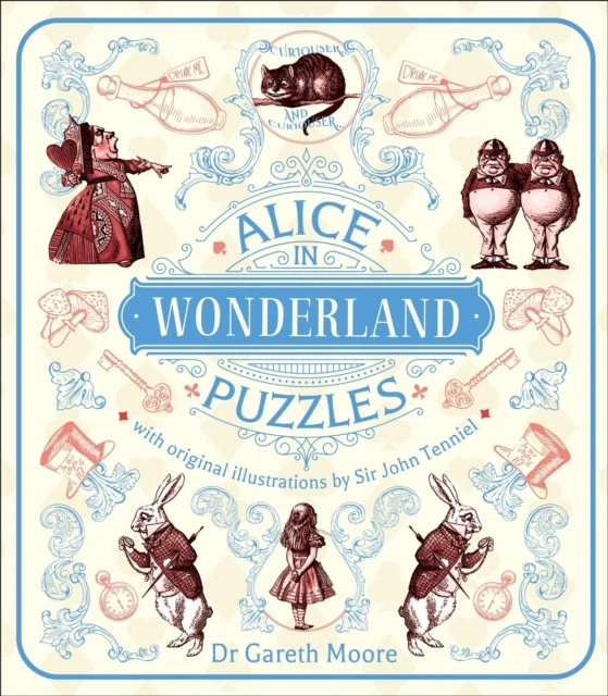 Alice in Wonderland Puzzles – Dr Gareth Moore – boek cover