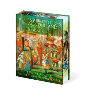 Alice's Adventures in Wonderland and Through the Looking Glass – Lewis Carroll – boek cover