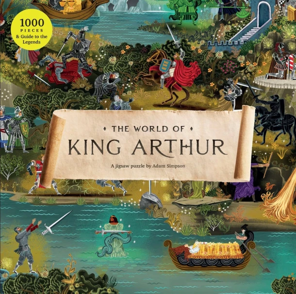 WORLD OF KING ARTHUR 1000 PIEC – Rigby, Natalie – boek cover