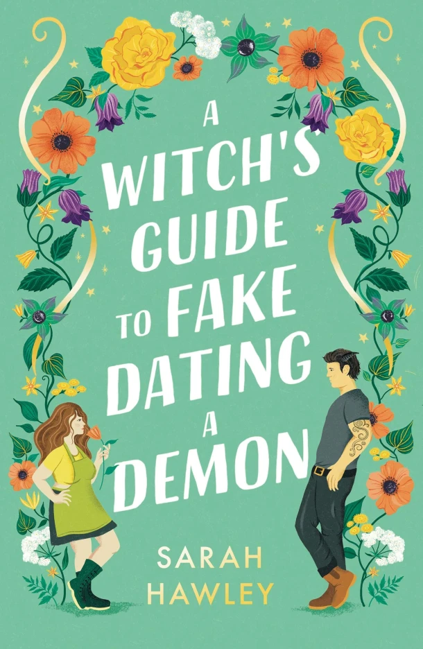 A Witch's Guide to Fake Dating a Demon – Sarah Hawley – boek cover