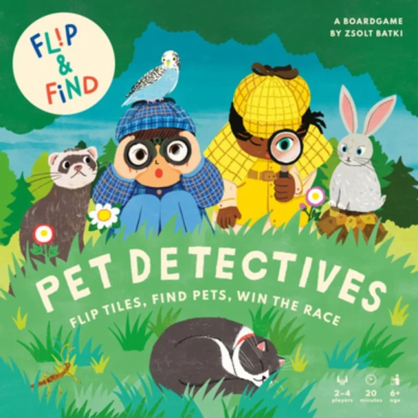 Flip and Find: Pet Detectives – boek cover
