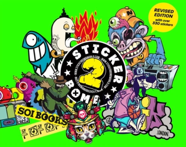 Stickerbomb 2 – SRK . – boek cover