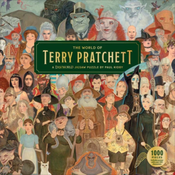 The World of Terry Pratchett 1000 Piece Puzzle: A Discworld Jigsaw by Paul Kidby – Pratchett, Terry – boek cover
