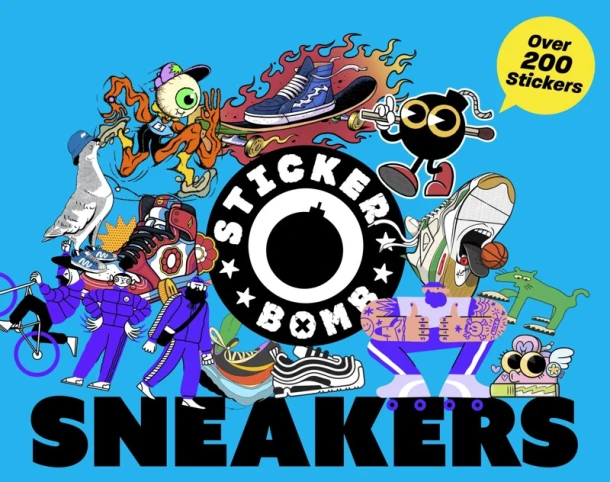 Stickerbomb Sneakers – Stickerbomb . – boek cover