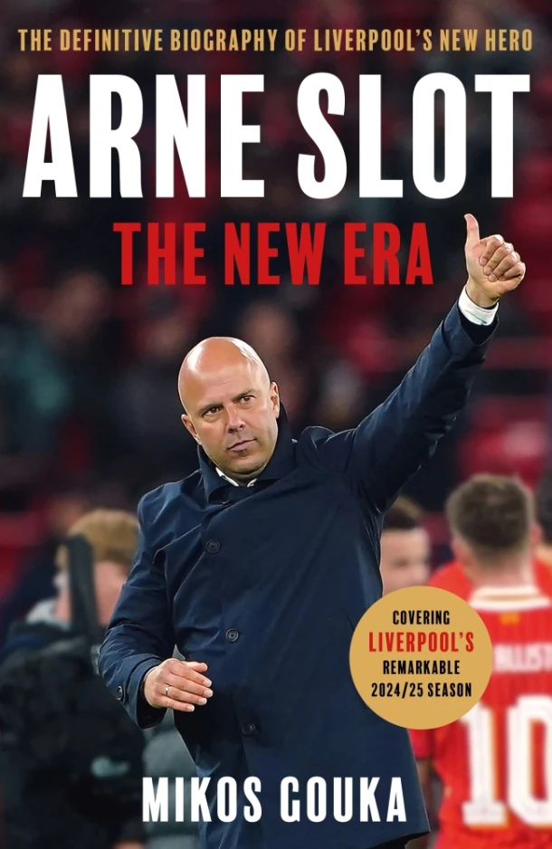 Arne Slot: The New Era – Mikos Gouka – boek cover