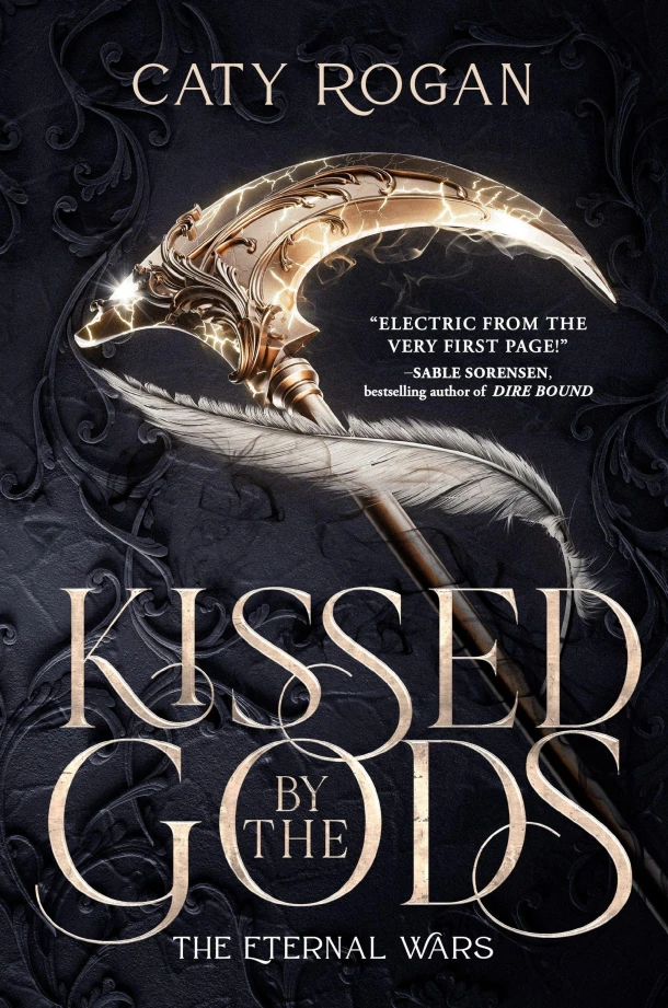 Kissed by the Gods – Caty Rogan – boek cover
