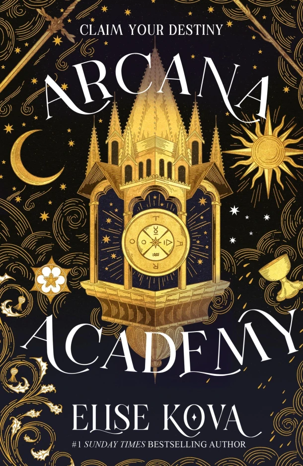 Arcana Academy – Elise Kova – boek cover