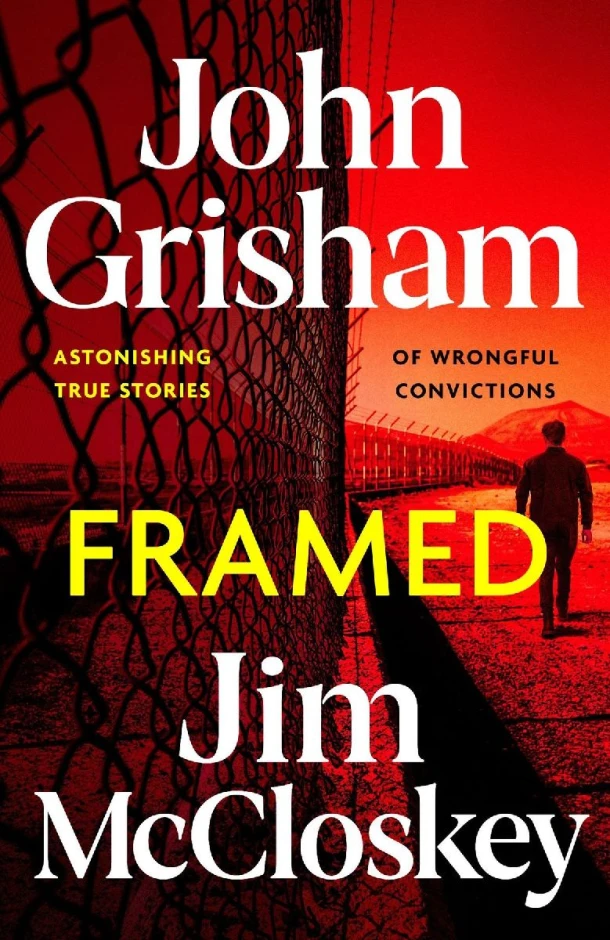 FRAMED – Jim McCloskey – boek cover