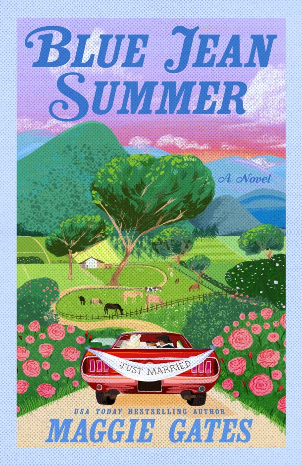 Blue Jean Summer – Maggie Gates – boek cover