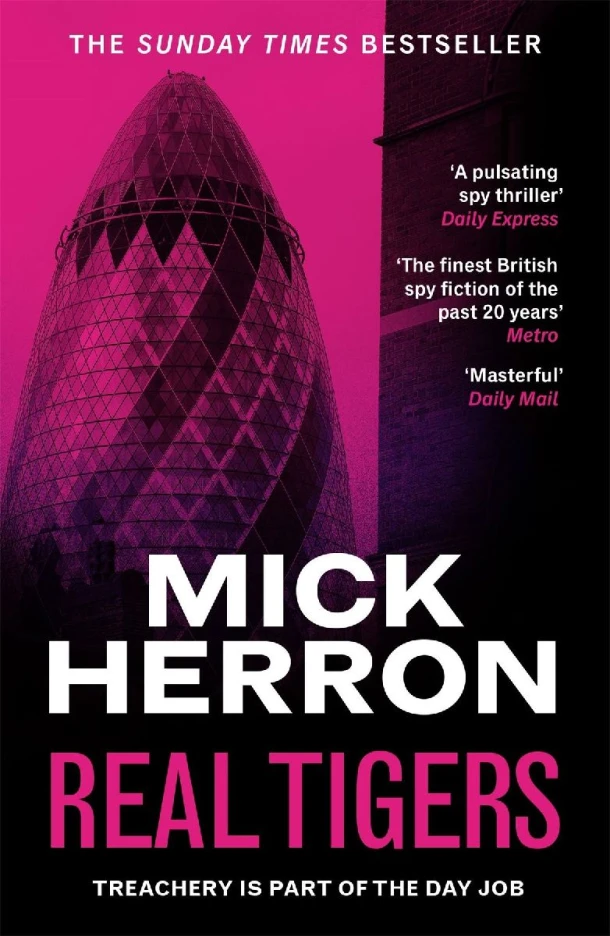 Real Tigers – Mick Herron – boek cover