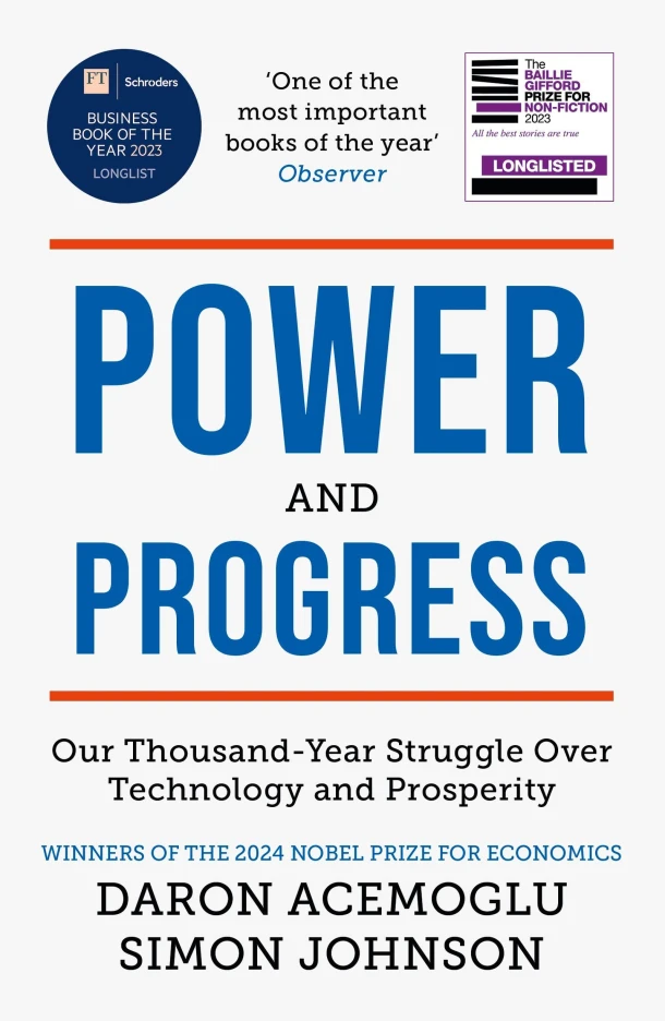 Power and Progress – Daron Acemoglu – boek cover