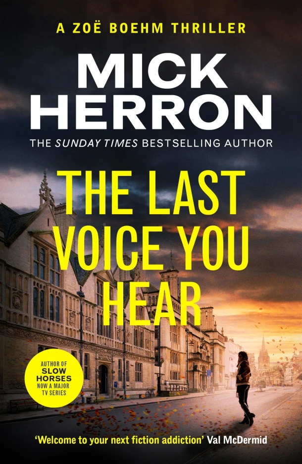 The Last Voice You Hear – Mick Herron – boek cover