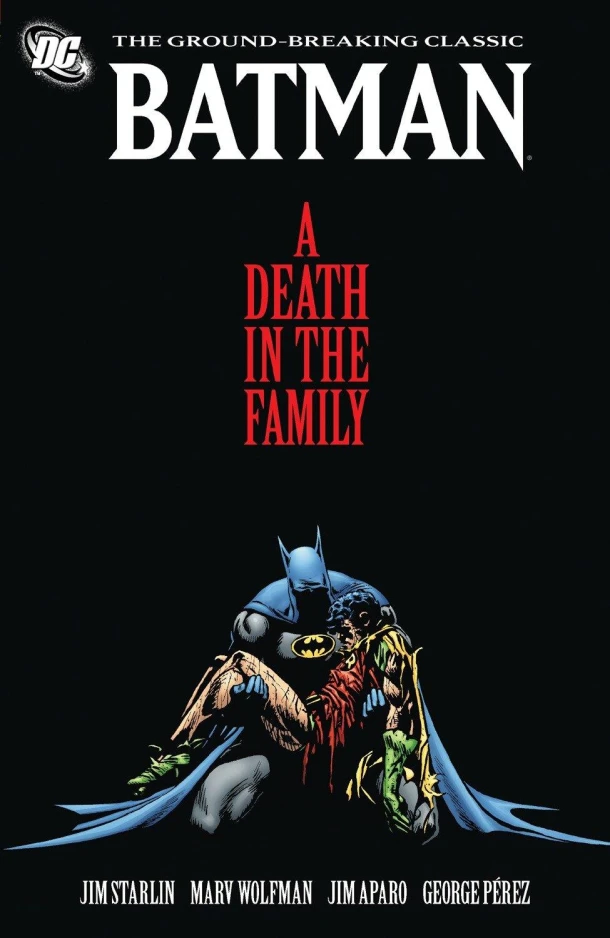 Batman: A Death in the Family – Jim Starlin – boek cover