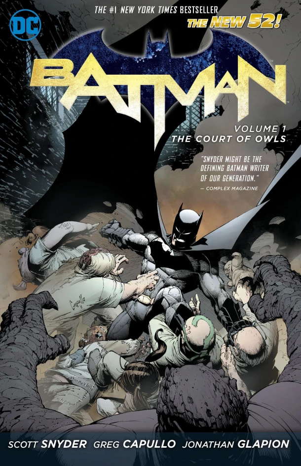Batman Vol. 1: The Court of Owls (The New 52) – Scott Snyder – boek cover