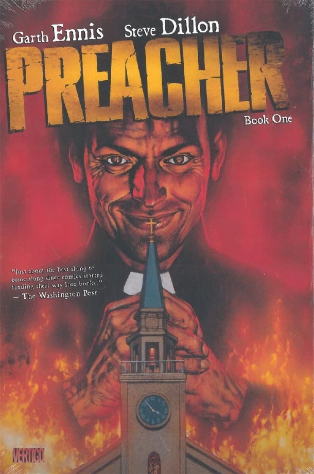 Preacher Book One – Garth Ennis – boek cover