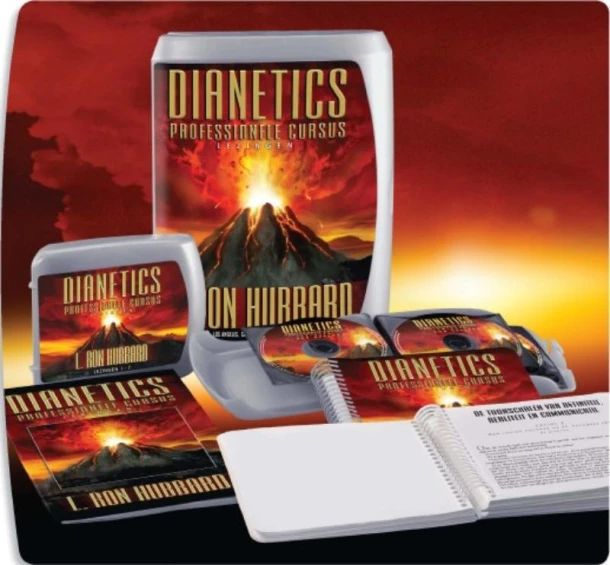 Dianetics Professionele Cursus Lezingen – L. Ron Hubbard – boek cover