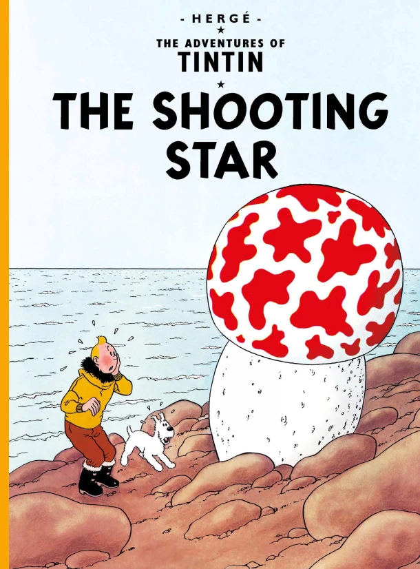 The Shooting Star – Hergé – boek cover