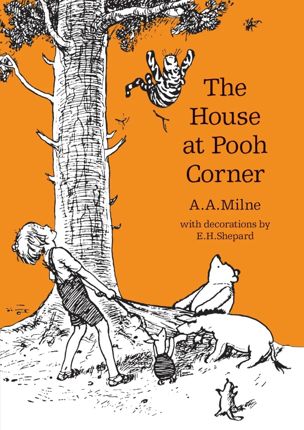 The House at Pooh Corner – A. A. Milne – boek cover