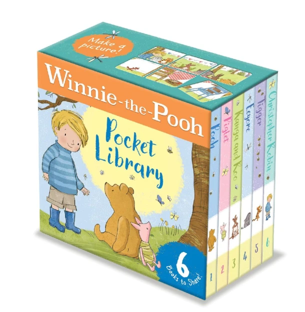 Winnie-the-Pooh Pocket Library – Disney – boek cover