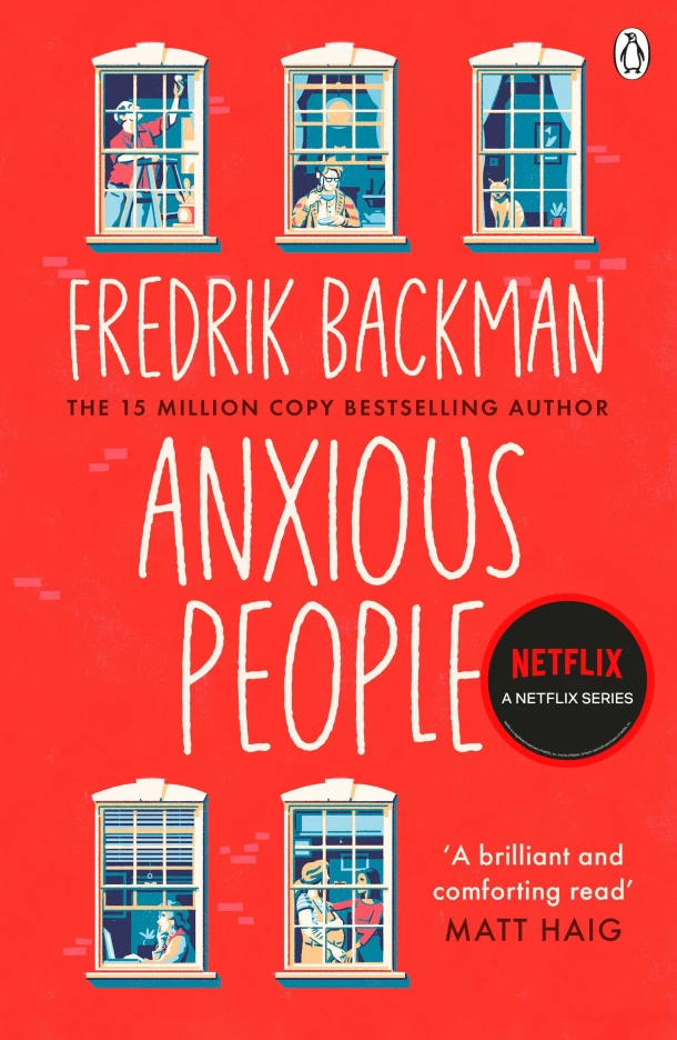 Anxious People – Fredrik Backman – boek cover