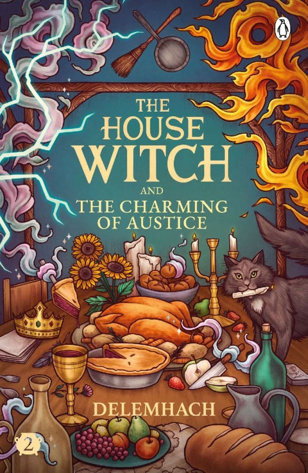 The House Witch and The Charming of Austice – Emilie Nikota – boek cover