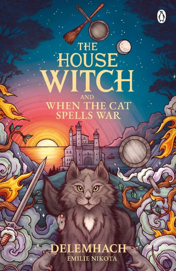 The House Witch and When The Cat Spells War – Emilie Nikota – boek cover