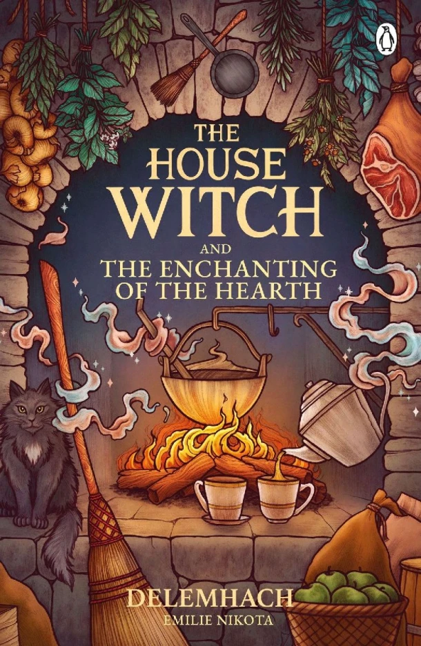 The House Witch and The Enchanting of the Hearth – Emilie Nikota – boek cover